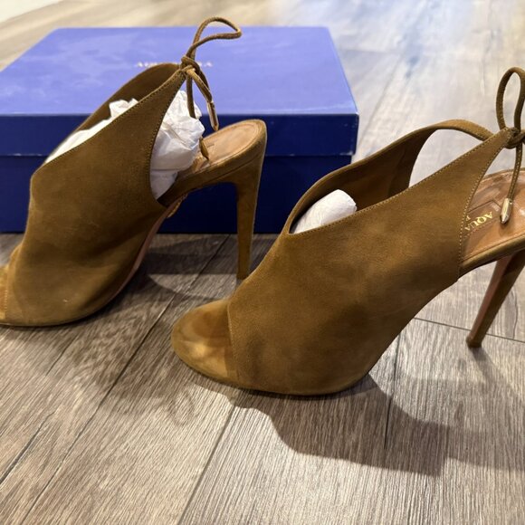 Aquazzura Suede Pumps – Size 39 – With Box & Dust Bag - Picture 3 of 6
